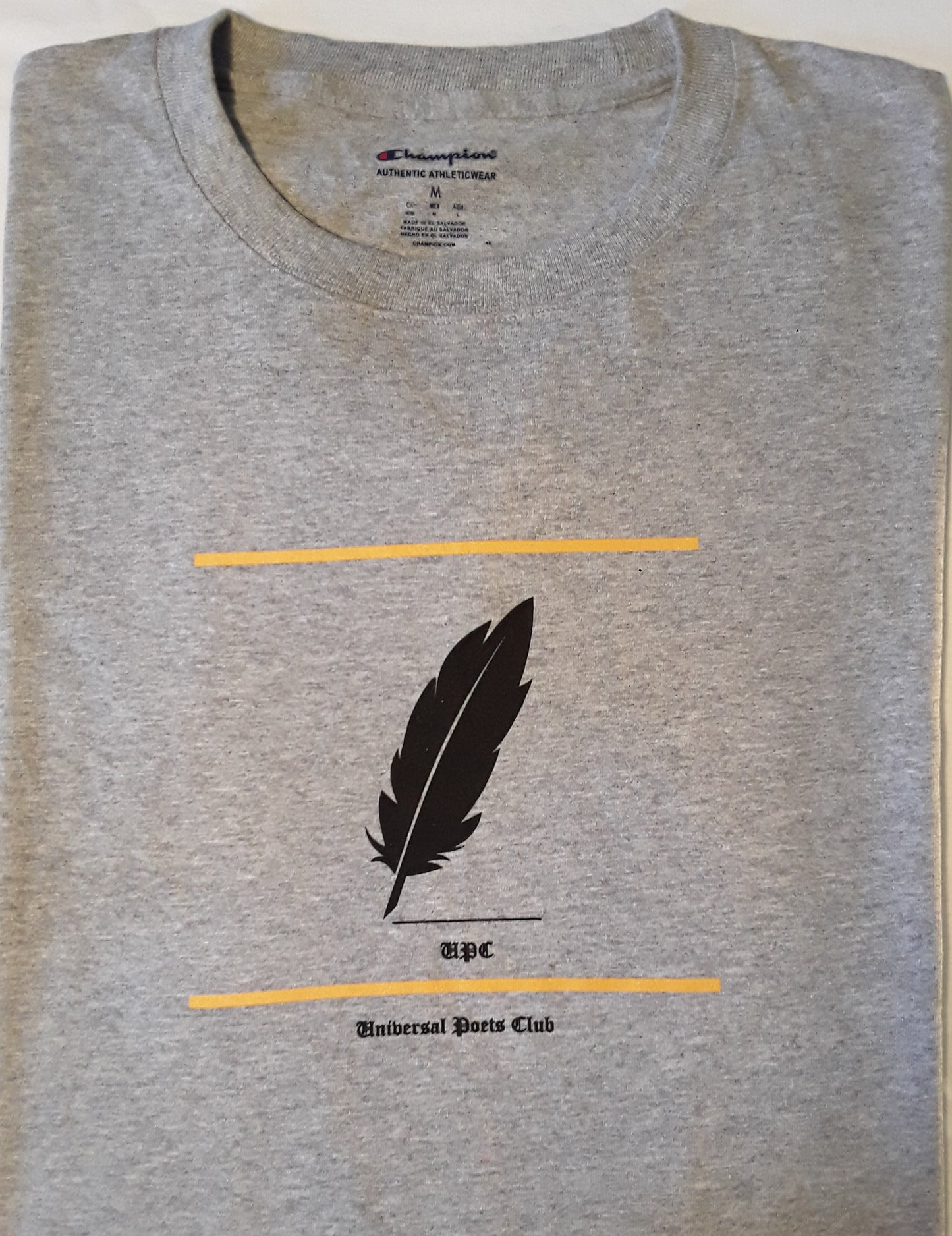 UPC Long Sleeve Champion T-Shirt-100% Cotton