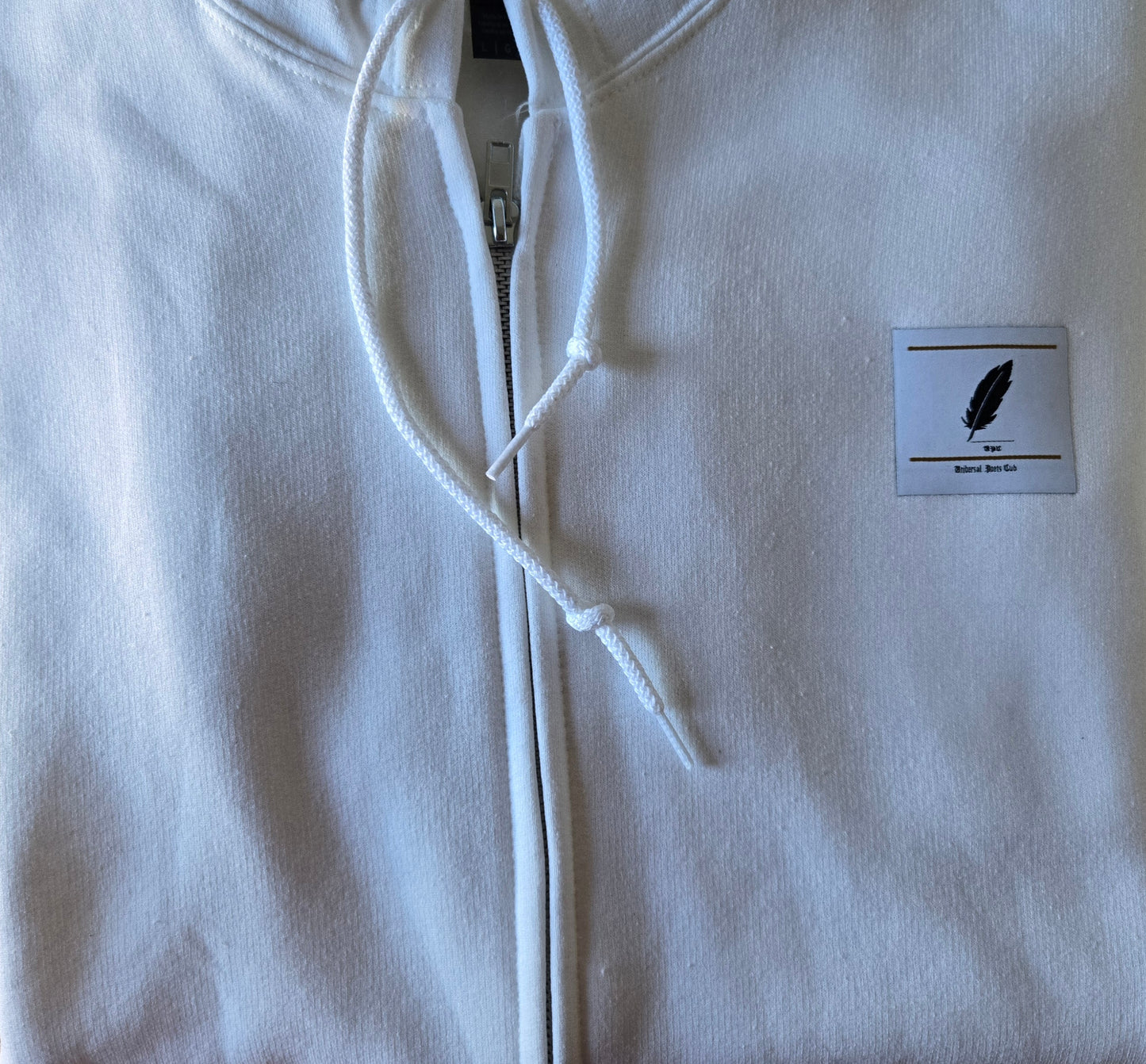 Long Sleeve Hoodie with Full Zipper 50/50