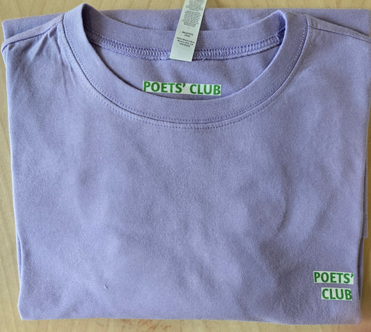 Poets' Club Women's Long Sleeve Crew Neck T-Shirt- 100% Cotton