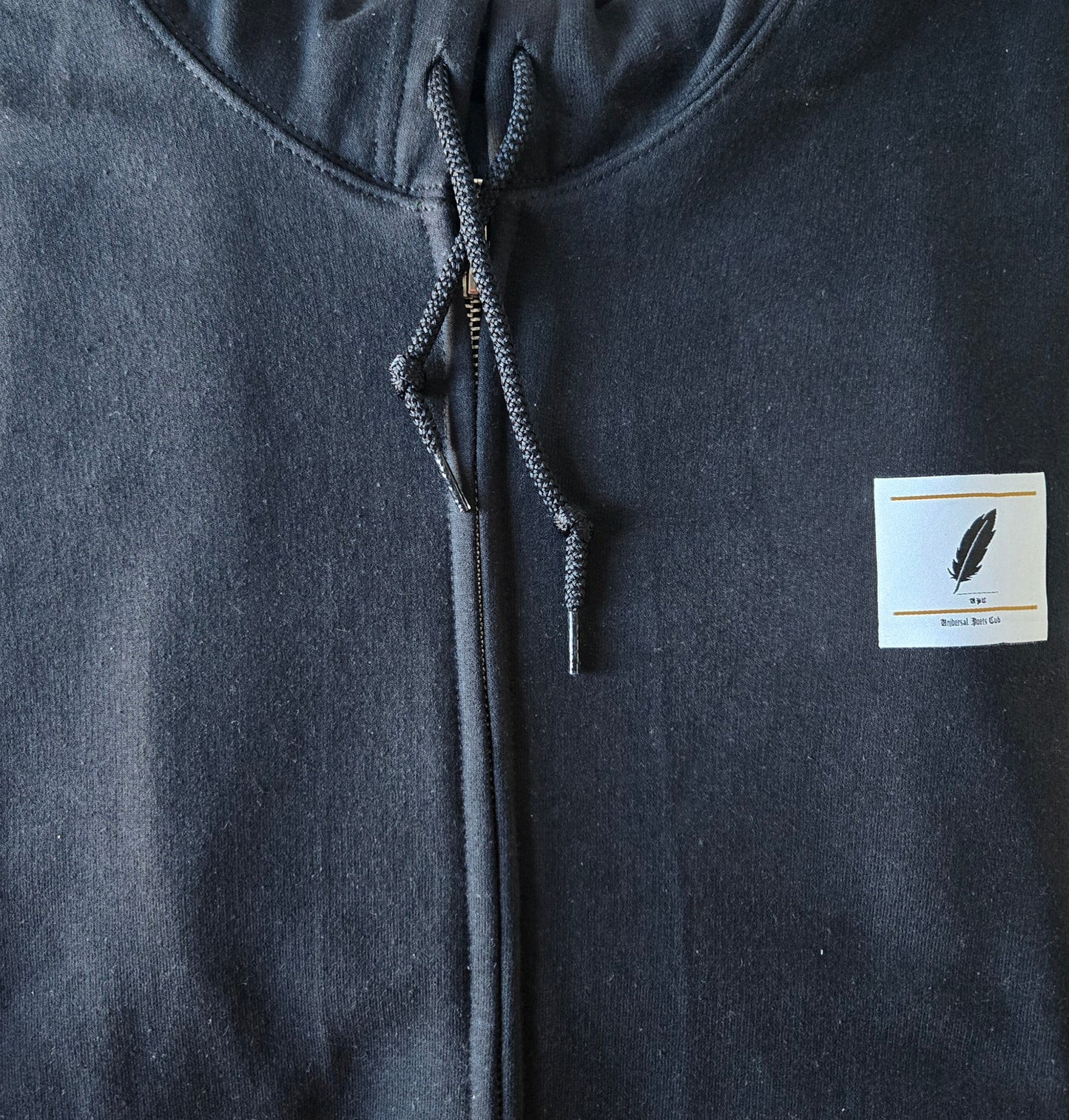 Long Sleeve Hoodie with Full Zipper 50/50